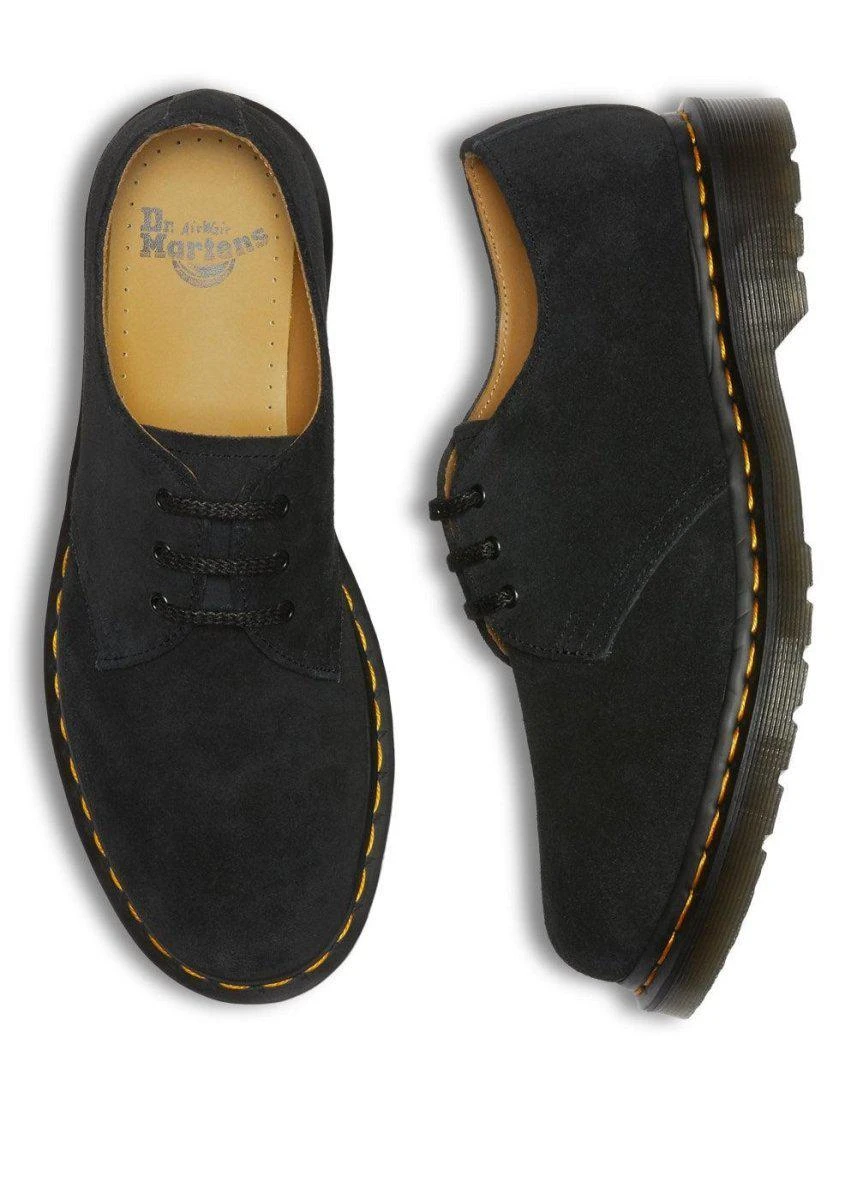 Dr. Martens 1461 Black E.H.Suede - Black 4 Dr. Martens 1461 Black E.H.Suede - Black - Billede 2