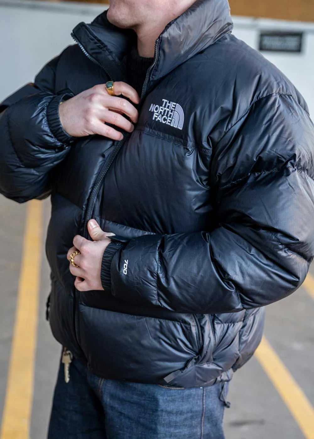 The North Face 96 RETRO NUPTSE JACKET - Black 7 The North Face 96 RETRO NUPTSE JACKET - Black - Billede 5