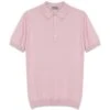 JOHN SMEDLEY Adrian Shirt SS - Chalk Pink