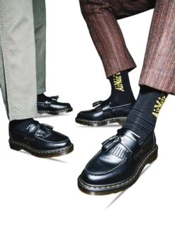 Dr. Martens Adrian Ys Black Smooth - Black -Butler Loftet Butik Adrian Ys Black Smooth Black Dr Martens 3