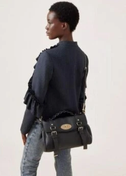 Mulberry Alexa Heavy Grain - Black -Butler Loftet Butik Alexa Heavy Grain Black Mulberry 6