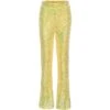 Aya Sequin Trousers - Light Yellow -Butler Loftet Butik Aya Sequin Trousers Light Yellow HUNKON