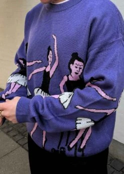 BALLET LILAC JUMPER - Liliac -Butler Loftet Butik BALLET LILAC JUMPER Liliac Pas de Mer 3