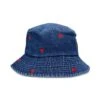 BCMALOU Denim Bucket Hat - Dk. Blue Denim/Heart -Butler Loftet Butik BCMALOU denim bucket hat Dk Blue DenimHeart Black Colour