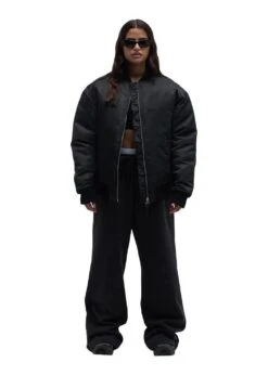 BLAKE - BOMBER JACKET - Pirate Black -Butler Loftet Butik BLAKE BOMBER JACKET Pirate Black Bareen 4