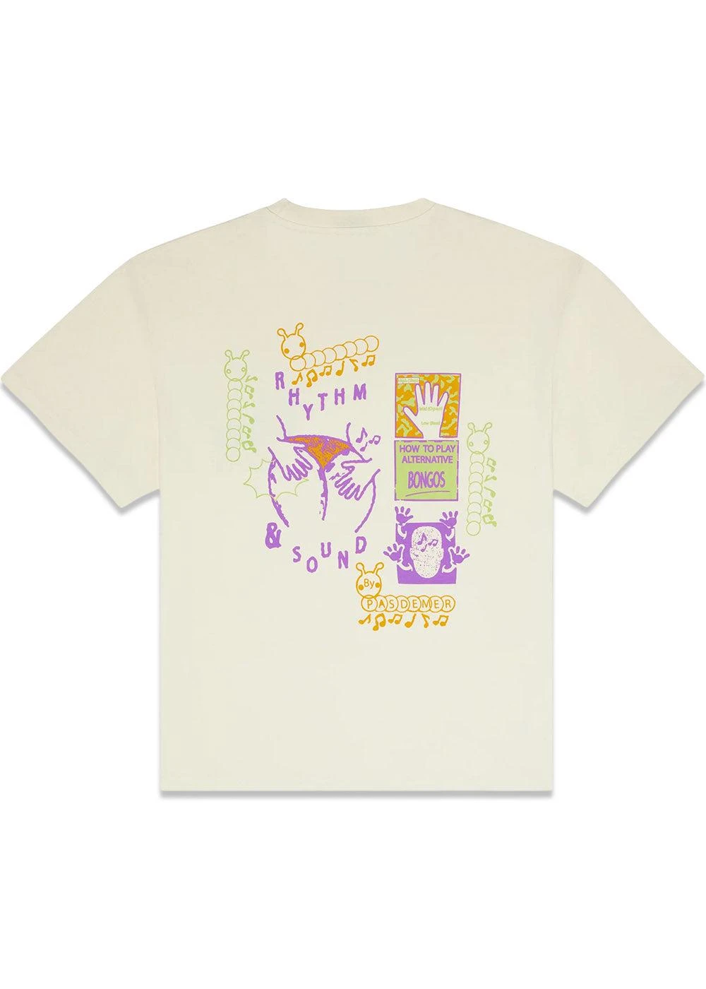 BONGOS TEE - Cream 4 BONGOS TEE - Cream - Billede 2
