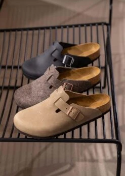 Birkenstock BOSTON FL SCHWARZ - Black -Butler Loftet Butik BOSTON FL SCHWARZ Black Birkenstock 3