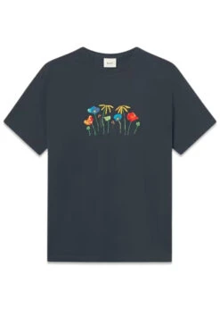 Foret BOTANIC T-SHIRT - Navy