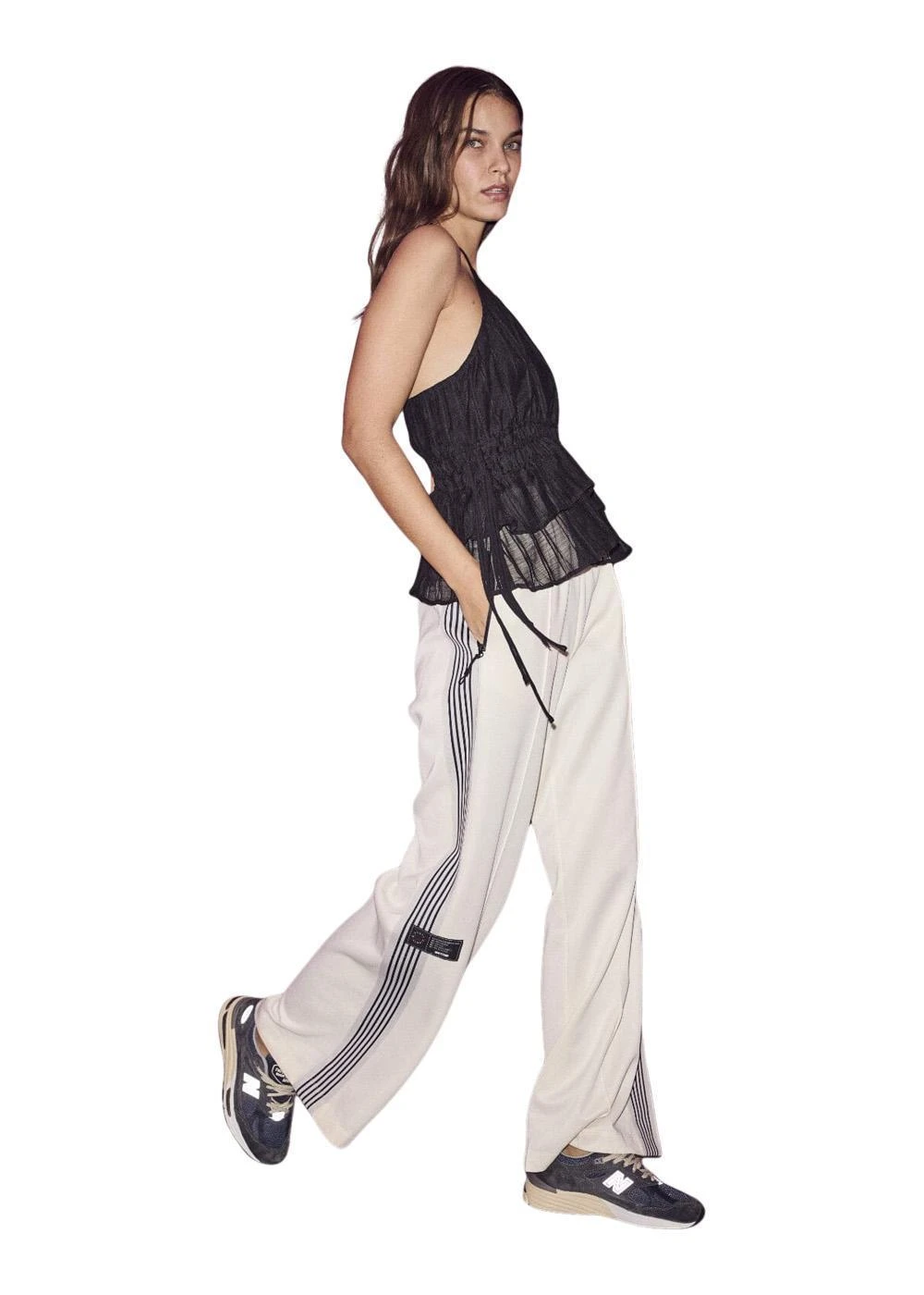 Baggy Track Pants - Off-White 4 Baggy Track Pants - Off-White - Billede 2