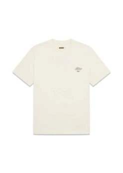Woodbird Baine Eat Tee - Off White