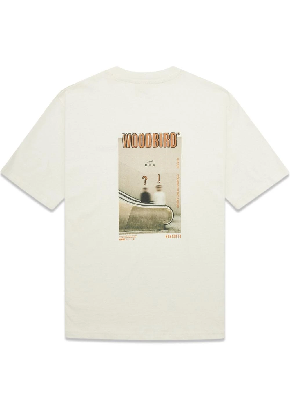 Woodbird Baine Photo Tee - Off White 4 Woodbird Baine Photo Tee - Off White - Billede 2