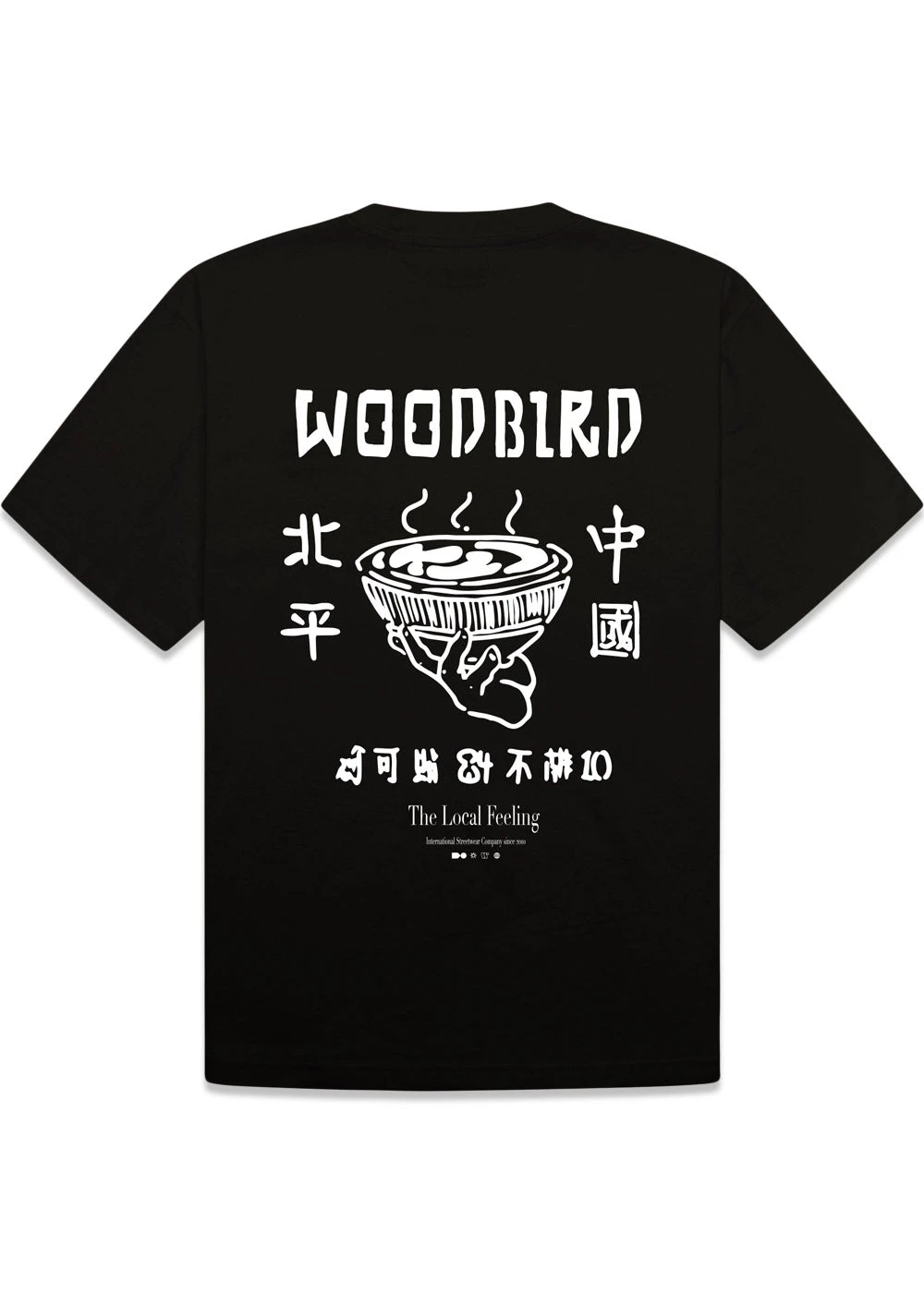 Woodbird Baine Serve Tee - Black 4 Woodbird Baine Serve Tee - Black - Billede 2