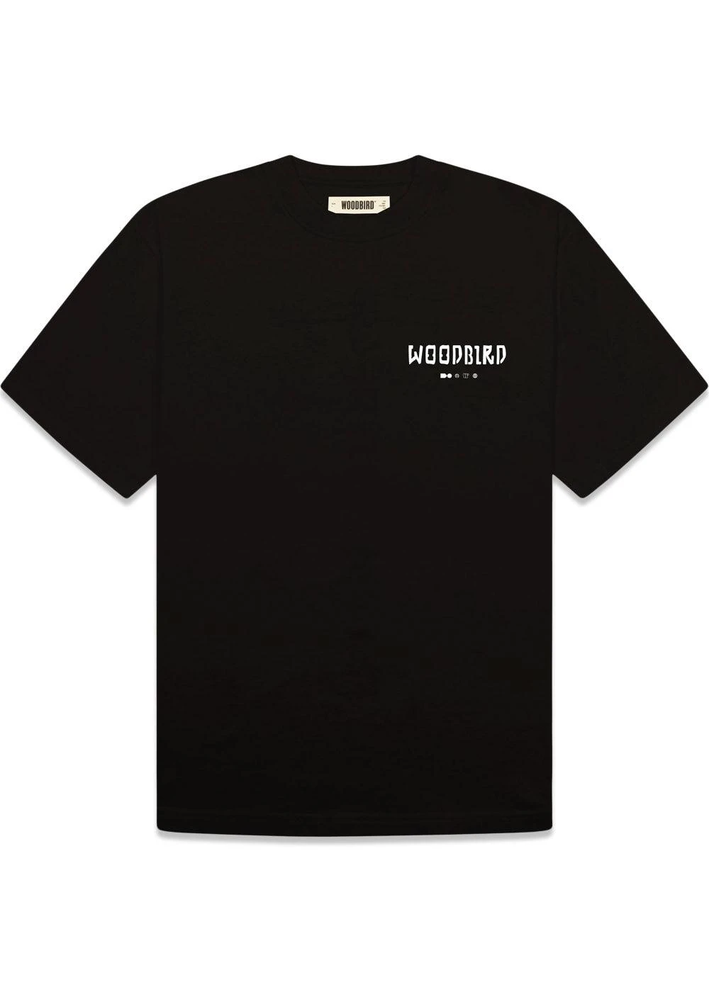 Woodbird Baine Serve Tee - Black 3 Woodbird Baine Serve Tee - Black
