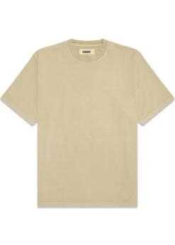 Woodbird Baine Washed Tee - Light Sand