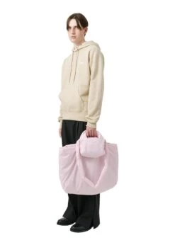 Soulland Balder Patch Hoodie - Beige