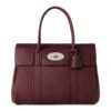 Mulberry Bayswater - Black Cherry Heavy Grain -Butler Loftet Butik Bayswater Black Cherry Heavy Grain Mulberry