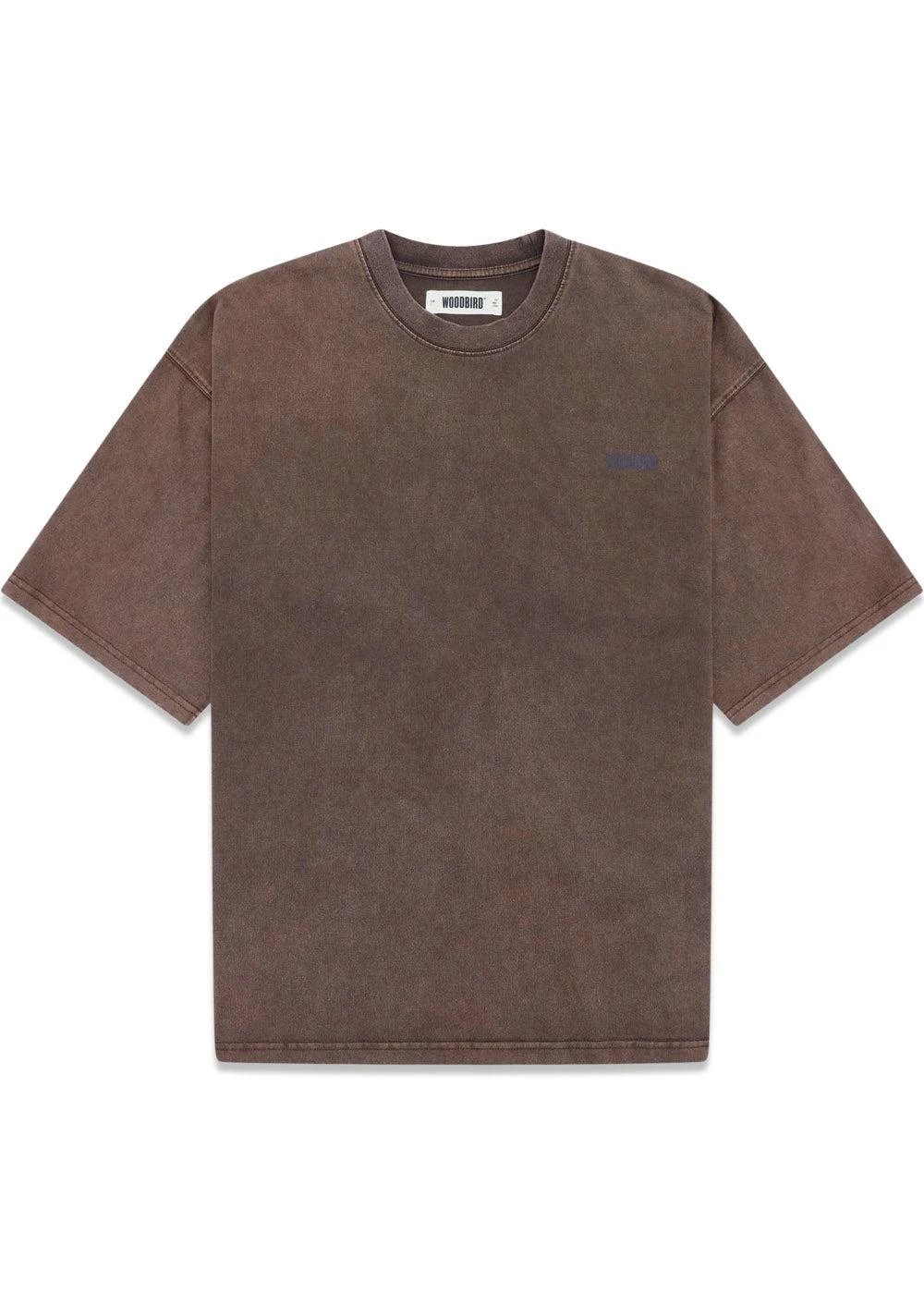 Woodbird Beam Washed Home Tee - Brown 3 Woodbird Beam Washed Home Tee - Brown
