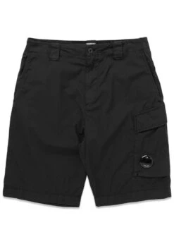 C.P. Company Bermuda - Cargo 50 Fili Stretch - Black
