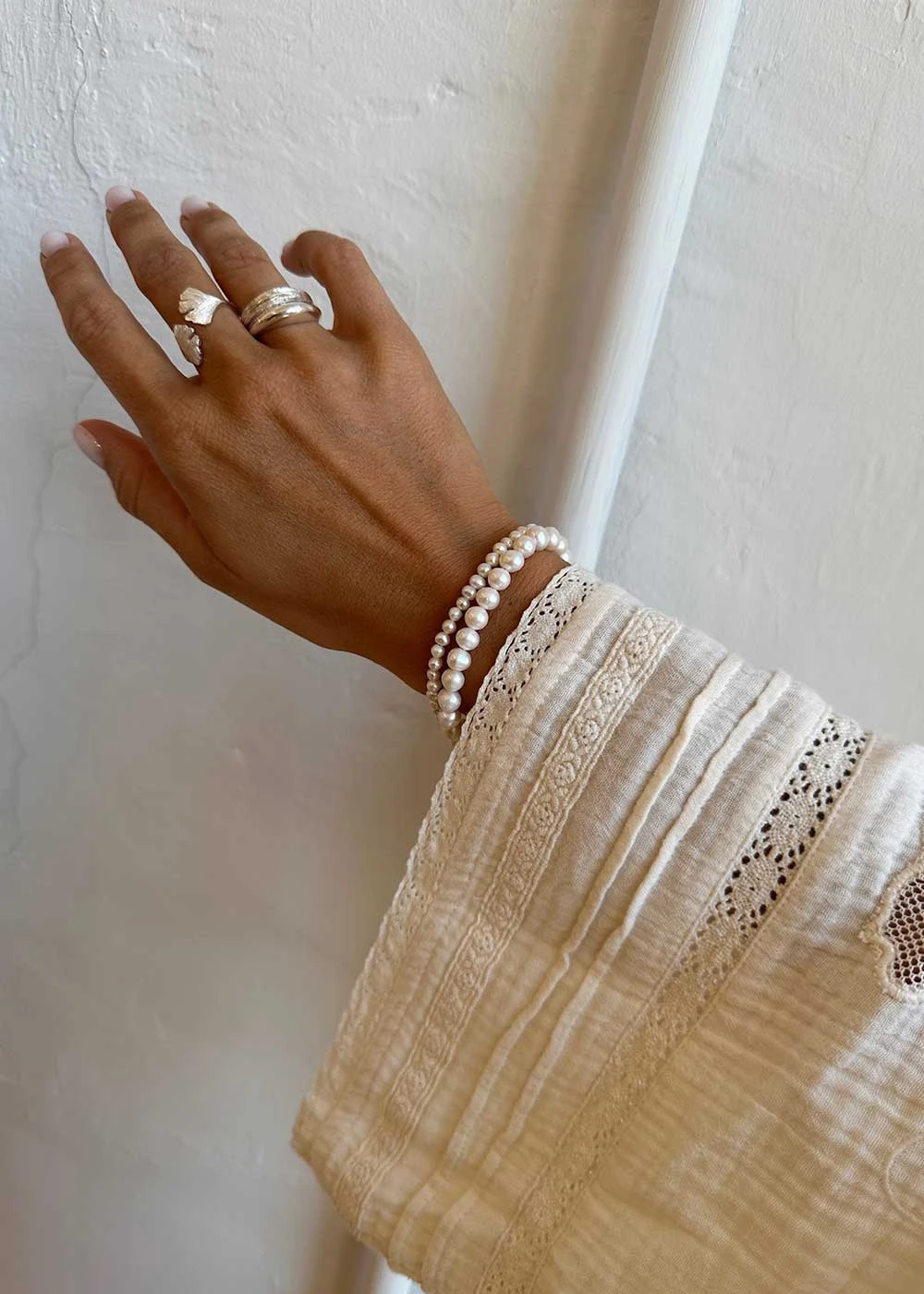 Biloba Ring - Silver 4 Biloba Ring - Silver - Billede 2