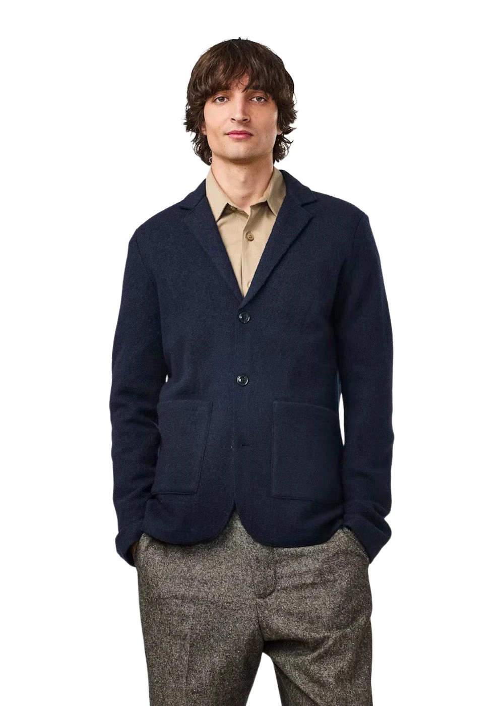Blazer Boiled 6398 - Navy Blue 4 Blazer Boiled 6398 - Navy Blue - Billede 2