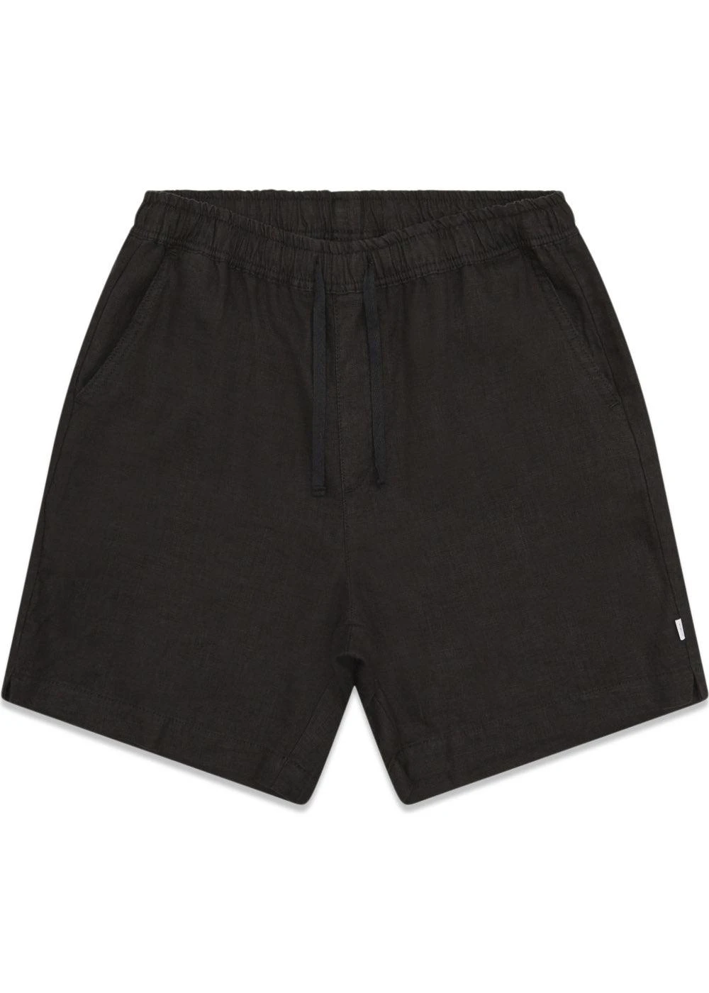 Woodbird Bommy Linen Shorts - Black 3 Woodbird Bommy Linen Shorts - Black