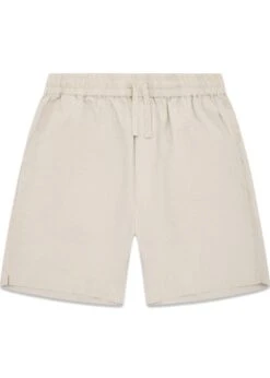 Woodbird Bommy Linen Shorts - Sand