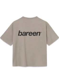 Box Fit T-shirt Logo - Mocha -Butler Loftet Butik Box fit T shirt Logo Mocha Bareen 2