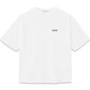 Box Fit T-shirt Logo - White -Butler Loftet Butik Box fit T shirt Logo White Bareen