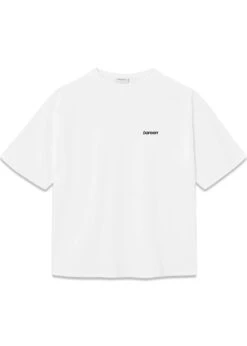 Box Fit T-shirt Logo - White
