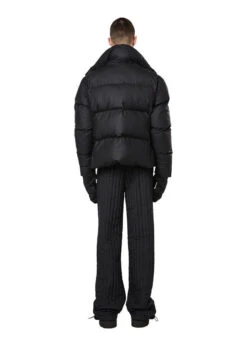 Rains Boxy Puffer Jacket - Black 10 Rains Boxy Puffer Jacket - Black -Butler Loftet Butik Boxy Puffer Jacket Black Rains 4