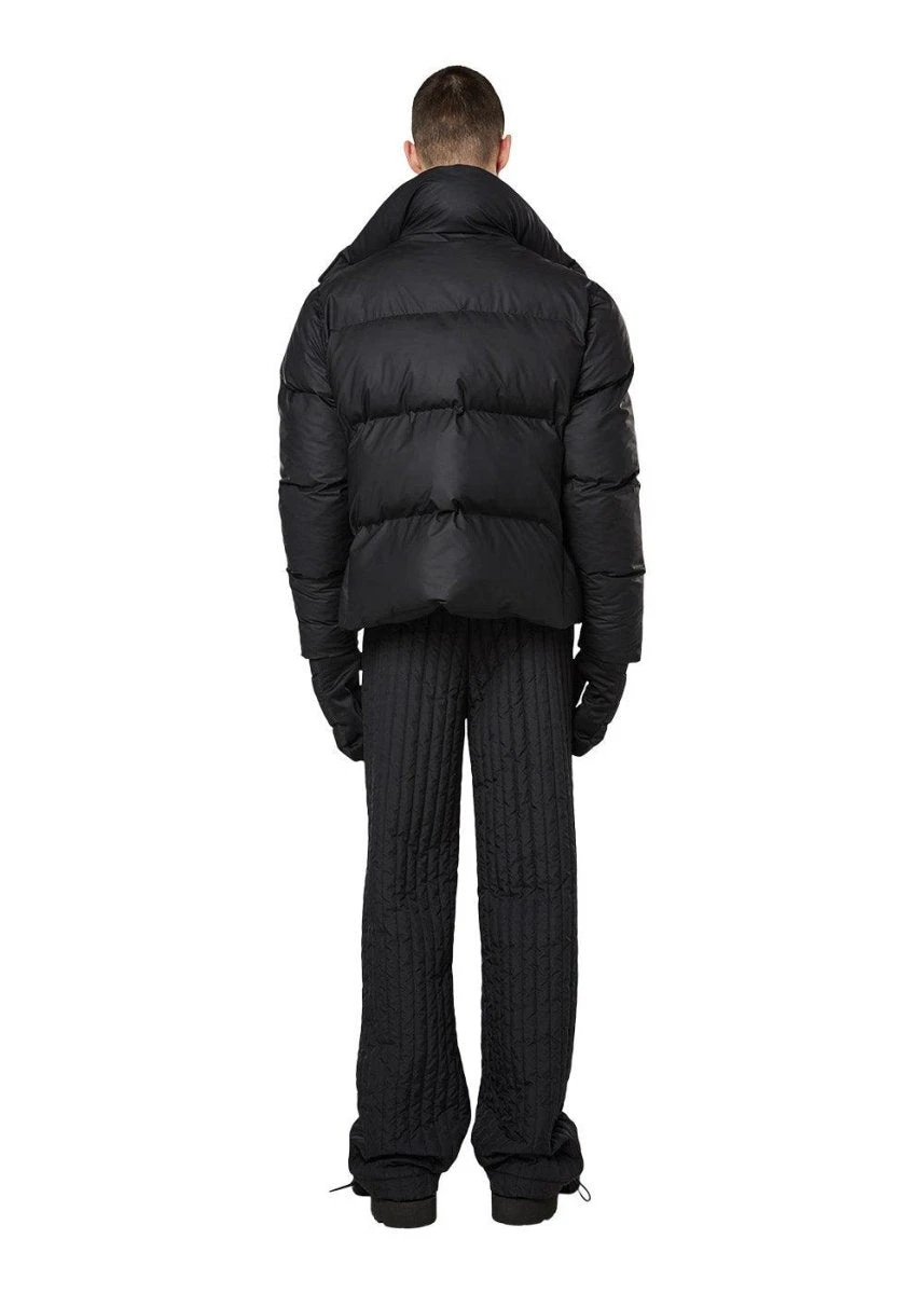 Rains Boxy Puffer Jacket - Black 6 Rains Boxy Puffer Jacket - Black - Billede 4
