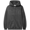 Breakdown Zip Thru Hood - Washed Black -Butler Loftet Butik Breakdown zip thru hood Washed Black Butter Goods