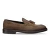 Brown Suede Loafer Tassels - Brown Suede