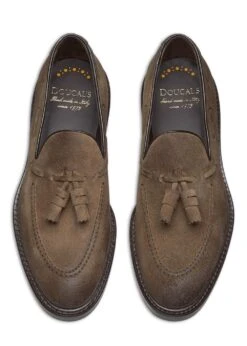 Brown Suede Loafer Tassels - Brown Suede -Butler Loftet Butik Brown Suede Loafer Tassels Brown Suede Doucals 3