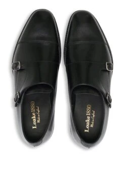 Loake CANNONB Double Monkstraps - Black -Butler Loftet Butik CANNONB Double Monkstraps Black Loake 3
