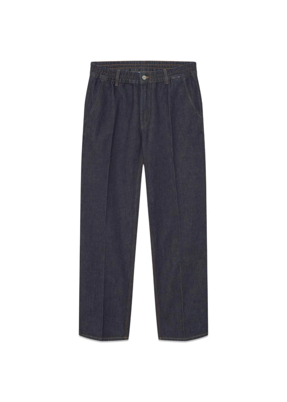 Foret CLAY CREASED DENIM PANTS - Dark Denim 3 Foret CLAY CREASED DENIM PANTS - Dark Denim