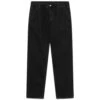 Foret CLAY PANTS - Washed Black Denim 1 Foret CLAY PANTS - Washed Black Denim -Butler Loftet Butik CLAY PANTS Washed Black Denim Foret