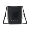Marni CROSSBODY BAG WITH SHOELACE STRAP - Black -Butler Loftet Butik CROSSBODY BAG WITH SHOELACE STRAP Black Marni