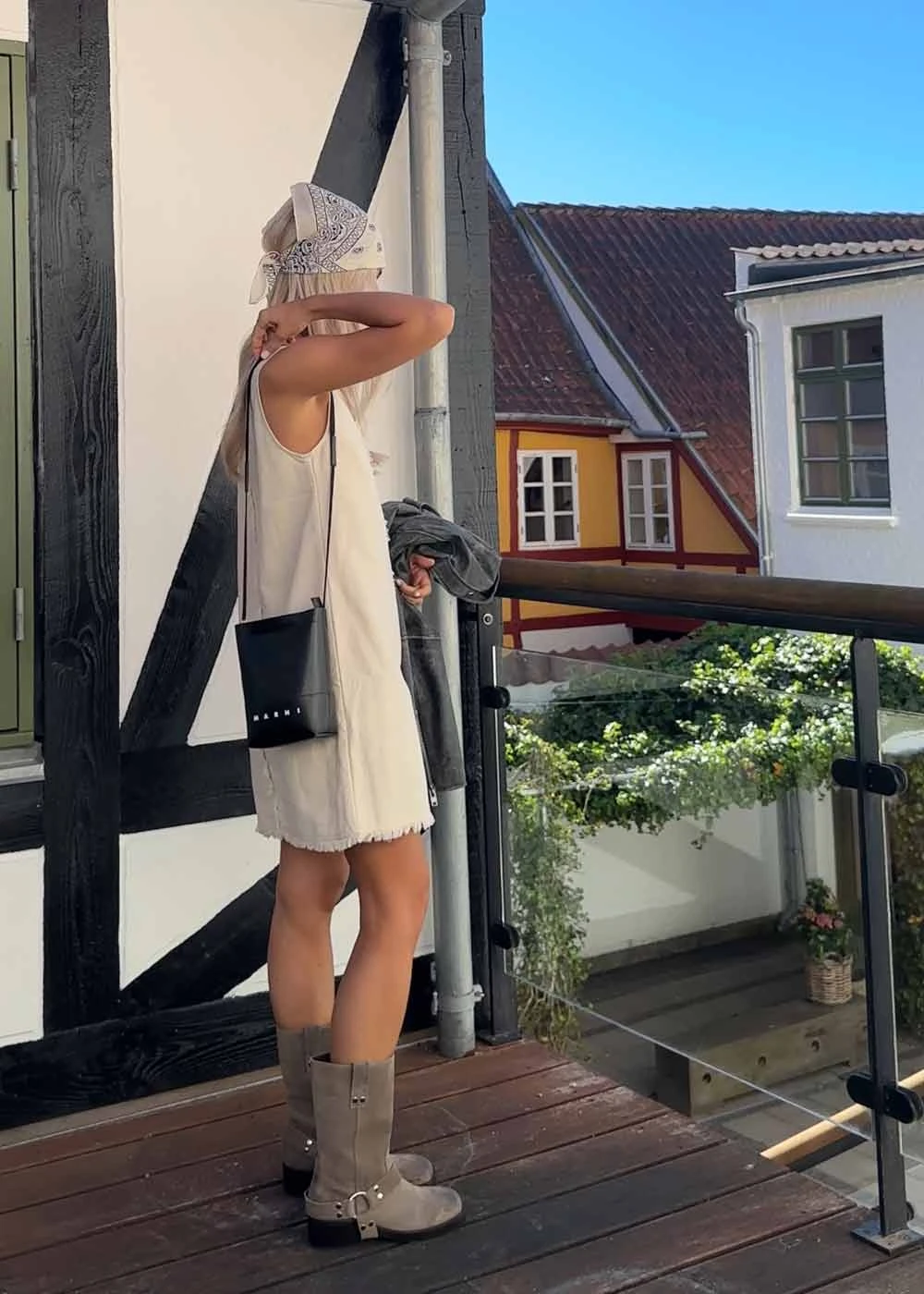 Marni CROSSBODY BAG WITH SHOELACE STRAP - Black 4 Marni CROSSBODY BAG WITH SHOELACE STRAP - Black - Billede 2