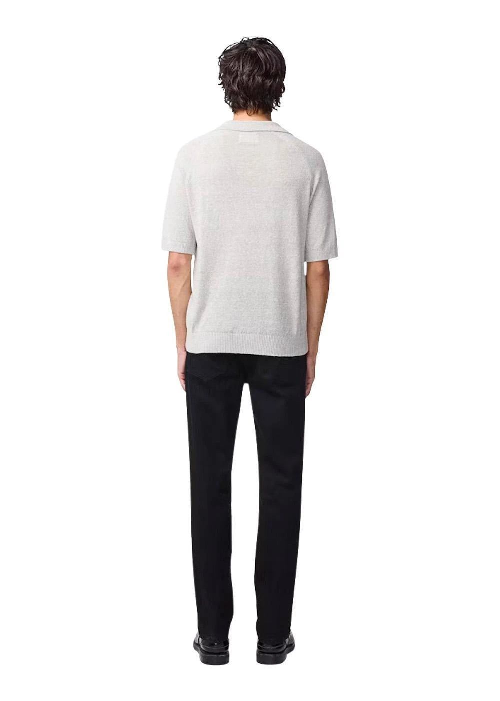 Cale V-neck Polo 6565 - Winter Sky 5 Cale V-neck Polo 6565 - Winter Sky - Billede 3