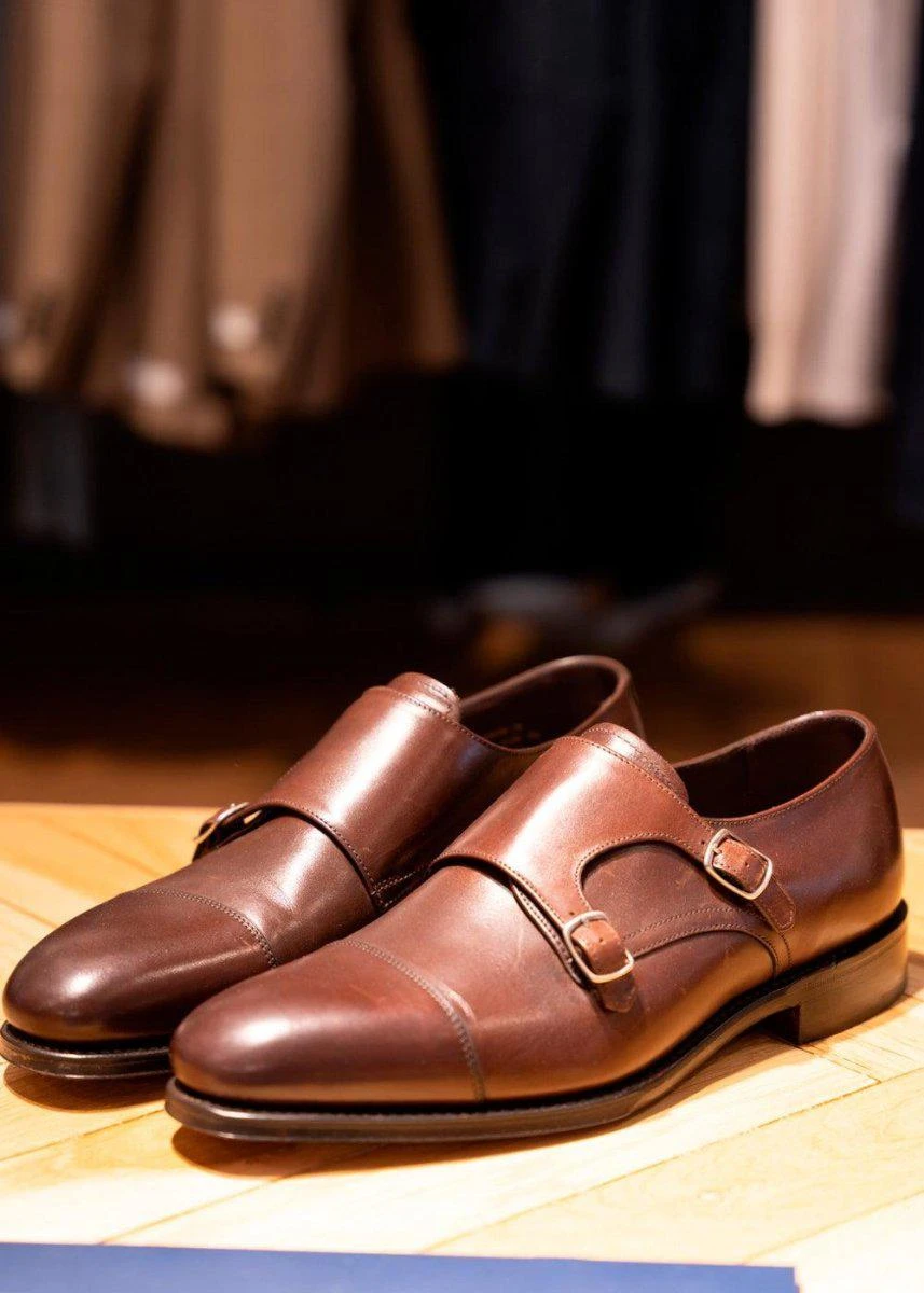 Loake Cannon - Double Monk - Dark Brown 4 Loake Cannon - Double Monk - Dark Brown - Billede 2