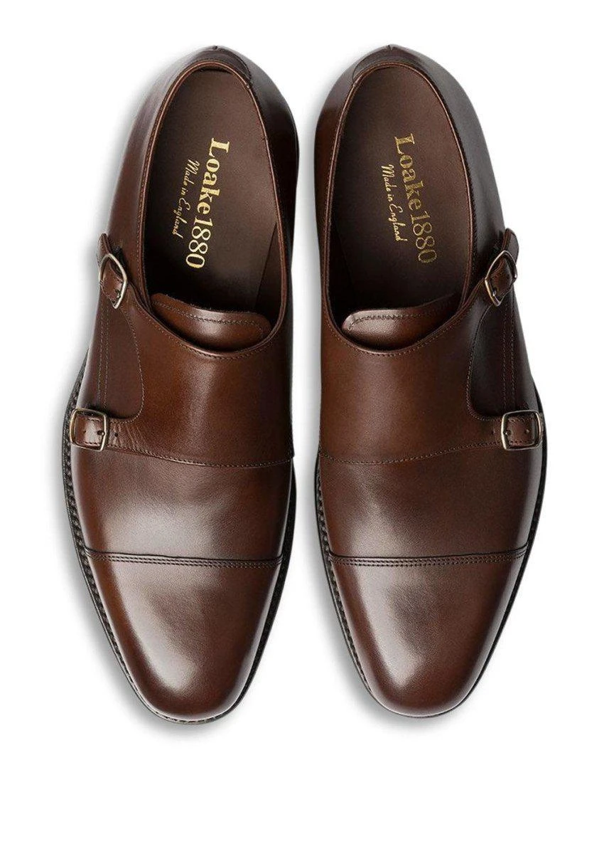 Loake Cannon - Double Monk - Dark Brown 6 Loake Cannon - Double Monk - Dark Brown - Billede 4