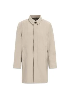 Oscar Jacobson Car Coat - Kit White