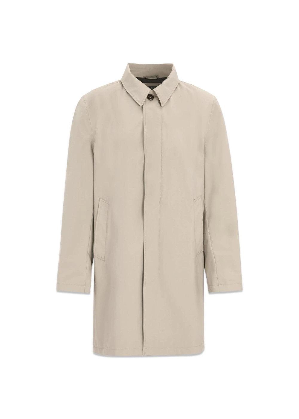 Oscar Jacobson Car Coat - Kit White 3 Oscar Jacobson Car Coat - Kit White