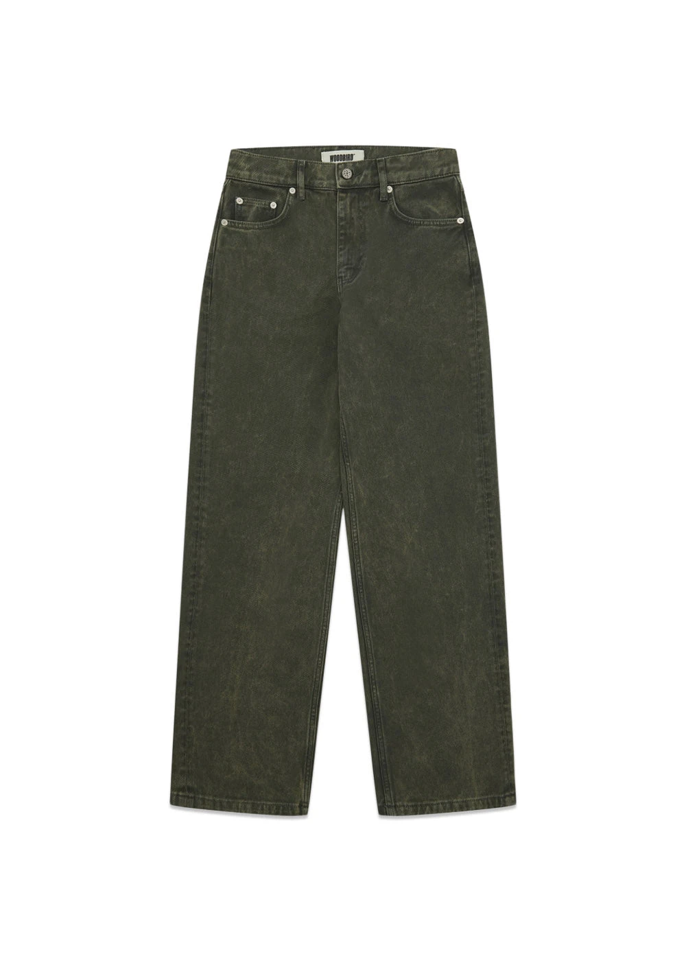 Woodbird Carla Colour Jeans - Dark Green 3 Woodbird Carla Colour Jeans - Dark Green