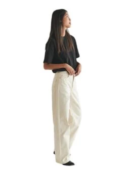 Woodbird Carla Off White Jeans - Off White -Butler Loftet Butik Carla Off white Jeans Off White Woodbird 6