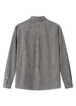 Checkered Shirt - Black 7 Checkered Shirt - Black -Butler Loftet Butik Checkered Shirt Black Globe Studios 2