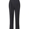 Chicago Pleat Pants - Navy Pinstripe