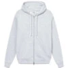 Classic Logo Zip Hoodie - Cloudy Grey