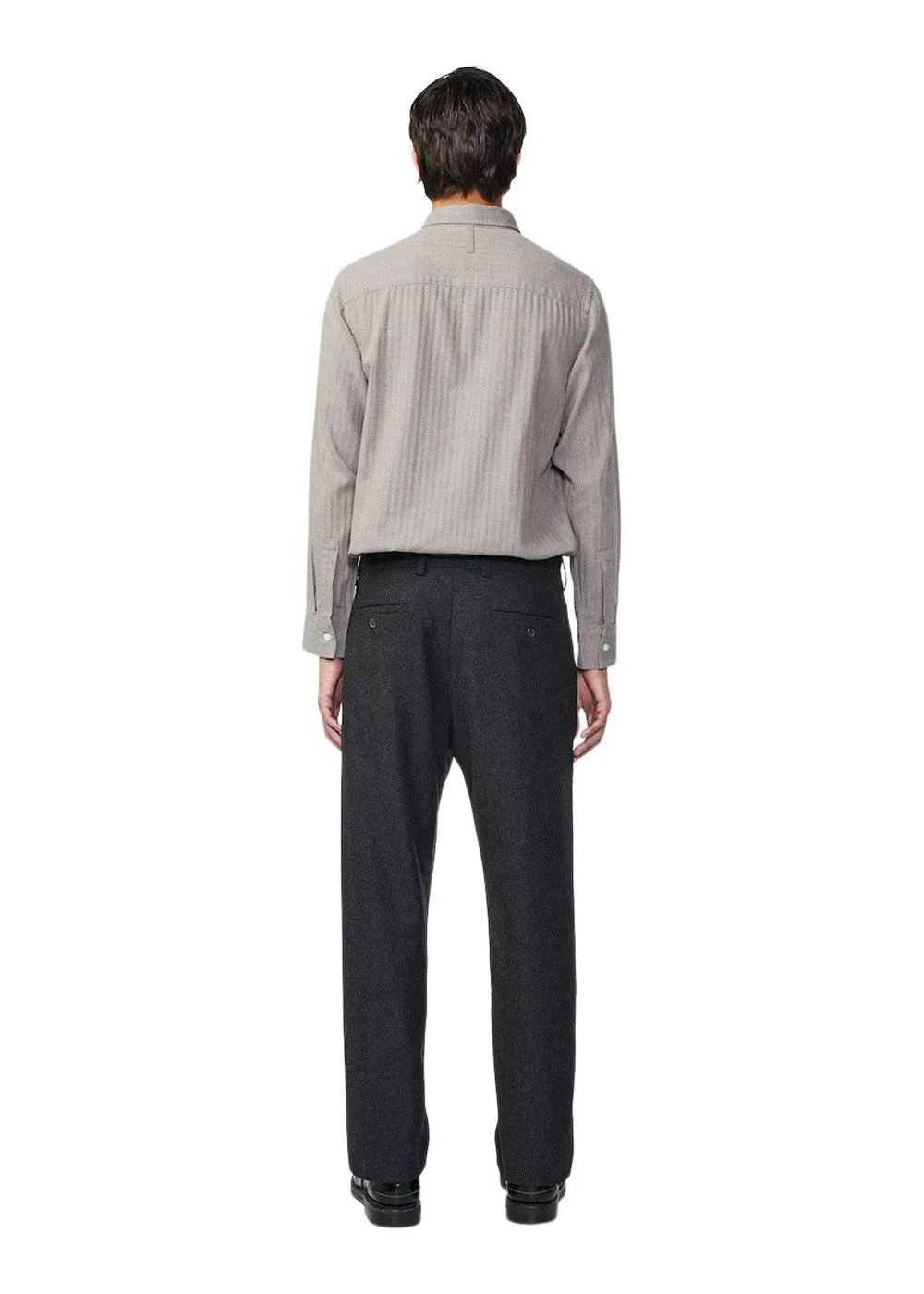 Cohen Shirt 5726 - Khaki Melange 5 Cohen Shirt 5726 - Khaki Melange - Billede 3